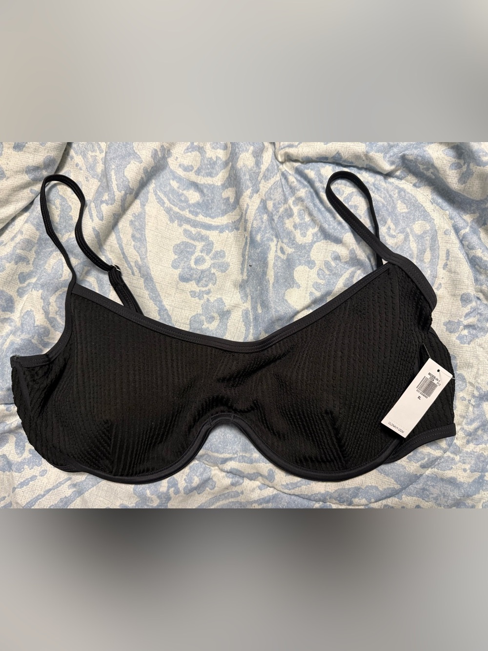 Black Underwire Bikini Top